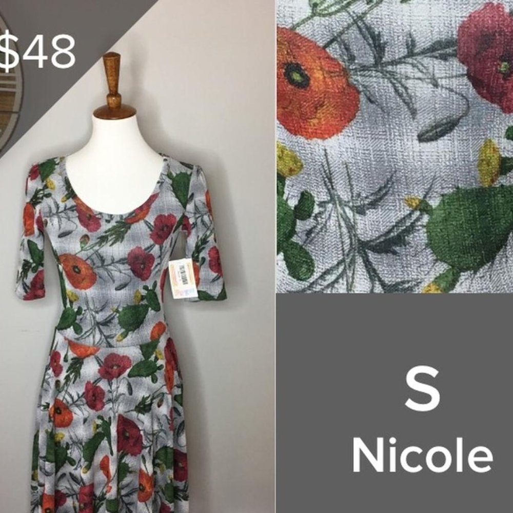 LuLaRoe Nicole Dress